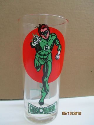 Dc Comics Green Lantern Pepsi Collector Glass 1976