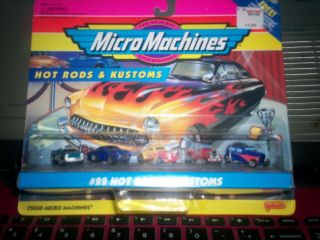 Micro Machines 22 Hot Rods & Kustoms 1994 Galoob Never Opened