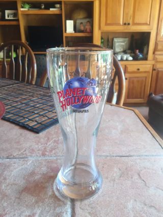 Vintage Planet Hollywood Indianapolis Drinking Glass
