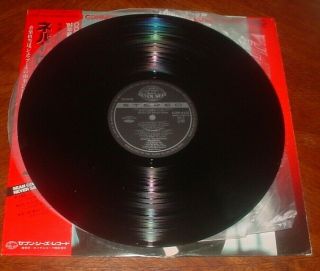JAPAN 1983 NM LP Movie Soundtrack JAMES BOND NEVER SAY NEVER Sean Connery 3