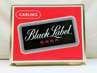 Vintage Carling Brewing Co.  Black Label Beer Bar Lighted Sign Pb - 510