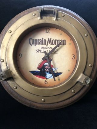 Captain Morgan Spiced Rum Clock