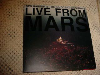 Ben Harper & The Innocent Criminals Live From Mars 4 Record Lp Virgin Near