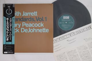 Lp Keith Jarrett,  Gary Peacock Standards 1 25mj3288 Ecm Japan Vinyl Obi