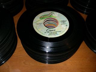 (125) 45 Rpm Records / Rock N Roll - R & B / 1970 