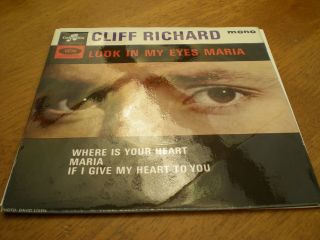 Cliff Richard - Look In My Eyes Maria = Columbia Seg 8405