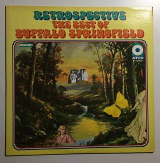 Buffalo Springfield Retrospective Best Of Lp Vinyl Record Vtg 60s Vintage 1969