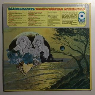 Buffalo Springfield Retrospective Best Of LP Vinyl Record Vtg 60s Vintage 1969 2