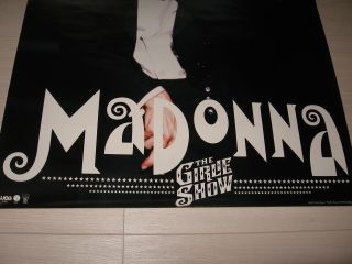 MADONNA The Girlie Show PROMO Poster Japan Mega Rare 3