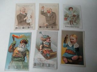 17 Very Old Burdock Blood Bitters Assorted Trade Cards