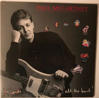 Paul Mccartney - All The Best - 1987 - Double Vinyl Record Lp Gatefold