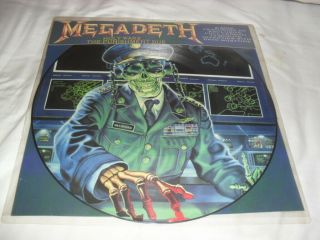 Megadeth - Holy Wars.  - Awesome Very Rare Ltd Edition 12 " Picture Ep Vinyl Ex,