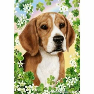 Clover Garden Flag - Beagle 310071
