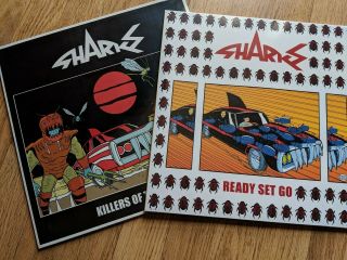 Sharks Vinyl Bundle Offer - Killers Of The Deep & Ready Set Go