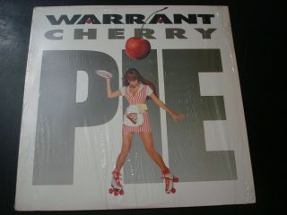 Warrant Cherry Pie Lp Record Nm With Shrink