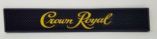 Crown Royal Bar Mat Rail Spill Pad Whisky Whiskey 20 " X 3.  5 " Rubber Purple