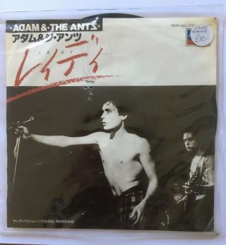 Adam And the Ants Lady /young Parisians Japan 7 