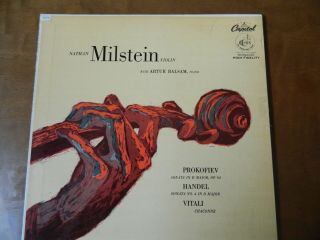 Nathan Milstein - Prokofiev - Violin Sonata - Vitali P 8315 - Signed By Milstein &balsa