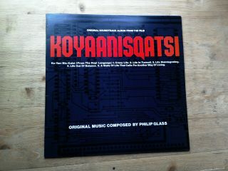 Koyaanisqatsi Film Soundtrack Ost Ex Vinyl Record Ista4 Philip Glass