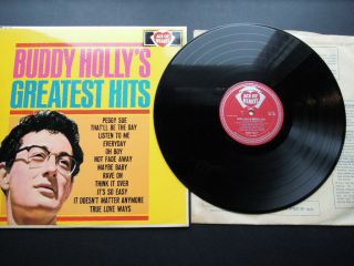 BUDDY HOLLY GREATEST HITS NR LP ' S & SONG BOOK 3