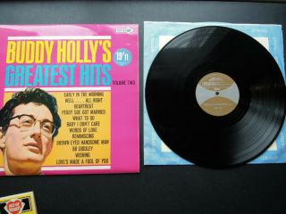BUDDY HOLLY GREATEST HITS NR LP ' S & SONG BOOK 4
