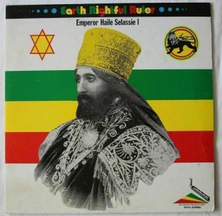 Augustus Pablo Ja 1982 Reggae Vinyl Lp Message Earth Rightful Ruler