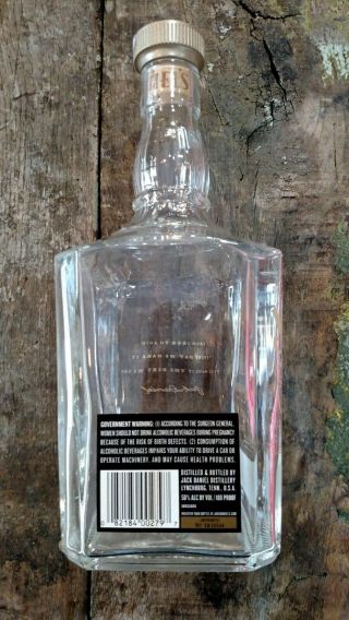 Jack Daniels 150th Anniversary Limited Edition Bottle Decanter 1L Rare Empty 6