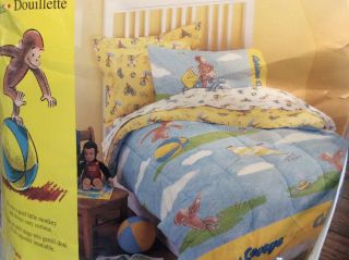 Curious George Twin Comforter Set
