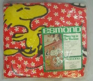 Vintage Peanuts Snoopy Esmond Chatham Blanket Nip 1970 