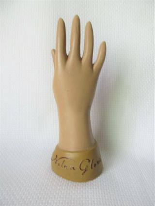 Vintage " Nolan Glove " Mold Hand Advertising Store Display