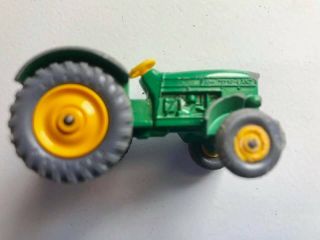 Vintage Lesney Matchbox John Deere Tractor Lanz 700 Green No 50