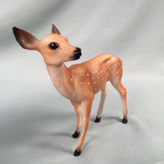 Vintage Breyer Fawn Plastic Toy Model Deer Collectible Figure Figurine