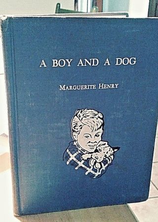 A Boy And A Dog Wire Fox Terrier Henry Thorne Ex Libris 1944