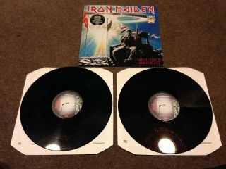 Iron Maiden 2 Minutes To Midnight Aces High First Ten Years Double 12 " Set