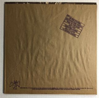 Led Zeppelin: In Through The Out Door Lp Swan Song Ss16002 Us 1979 - With Bag Nm