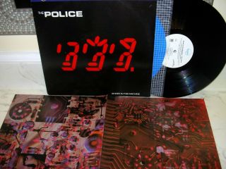 The Police - Ghost In The Machine - Or.  Nautilus Superdiscs Nm - /nm Lp/form/poster