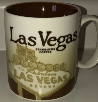 Starbucks City Mug Global Icon Series Las Vegas 16oz Mug