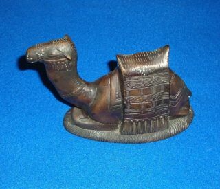 Vintage Camel Figure Brass