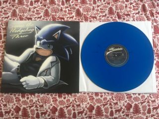 Sonic The Hedgehog 3 Iii Vinyl Lp Soundtrack Sega Moonshake Blue Thriller Cover