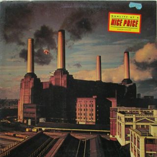 Pink Floyd ‎animals Vinyl Lp Australia 1977 Record