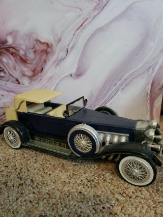 Vintage Jim Beam Porcelain Decanter,  1934 Duesenberg Model J Car