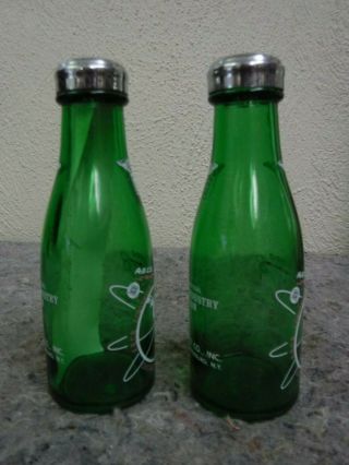 1964 International Soft Drink Industry Exposition Salt & Pepper Shakers Bottles 3