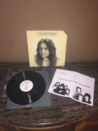 Terry Reid Seed Of Memory Lp White Label Promo 1st Press Abcd - 935 Show Poster Re
