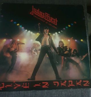 Judas Priest Unleashed In The East Vinyl Rare Demonstration