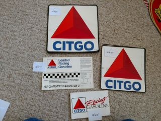 Citgo Gas Oil Gas Station Pump Garage Auto Shop Stickers.