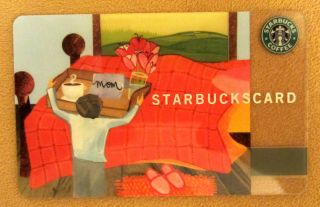 Starbucks Card Coffee In Bed Mothers Day 2003 W/sleeve - Rare & Hard To Find