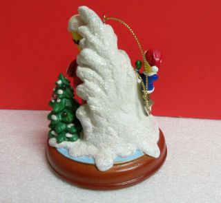 Bradford COOL YOUR JETS MAN The Simpsons Illuminated Ornament 2