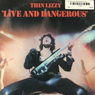 Thin Lizzy - Live & Dangerous Lp Vg
