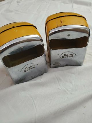 Old Vintage Dairy Queen Dq Napkin Dispensers