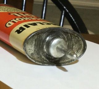 ((5 Days))  1930s Sinclair Household Handy Oiler Tin Can Lead Spout 6